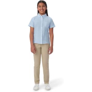 imageFrench Toast Girls Short Sleeve Oxford ShirtLight Blue