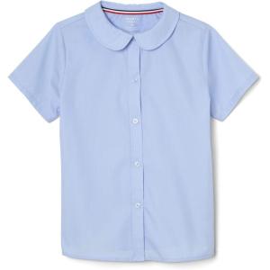 imageFrench Toast Girls Short Sleeve Peter Pan Collar Blouse Standard and PlusLight Blue