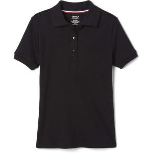 imageFrench Toast Girls Short Sleeve Picot Collar Polo School Uniform Shirt Standard and PlusBlack