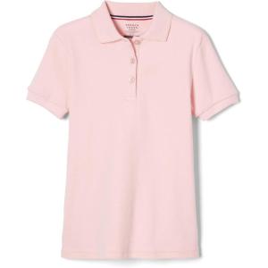 imageFrench Toast Girls Short Sleeve Picot Collar Polo School Uniform Shirt Standard and PlusPink