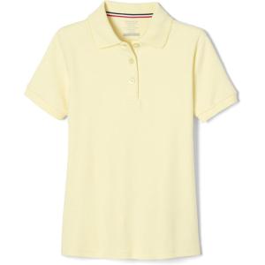 imageFrench Toast Girls Short Sleeve Picot Collar Polo School Uniform Shirt Standard and PlusYellow