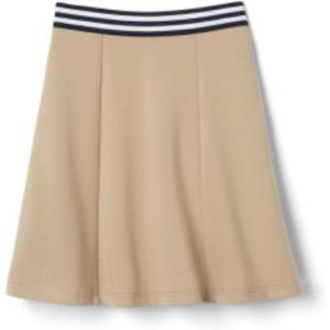 imageFrench Toast Girls Stretch Contrast Waistband ScooterKhaki