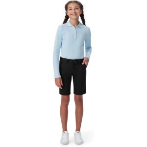 imageFrench Toast Girls Twill Bermuda ShortSchool Uniform Black
