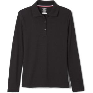 imageFrench Toast Girls Uniform Long Sleeve Polo with Picot Collar Standard ampamp PlusYellow Og