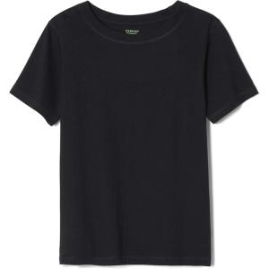 imageFrench Toast Kids Adaptive Short Sleeve SuperSoft Crewneck Tee Shirt with Flat SeamsBlack