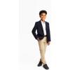 imageFrench Toast Boys Expandable Collar Button Down Dress Shirt with Long Sleeves Standard ampamp HuskyWhite