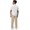 imageFrench Toast Boys Short Sleeve Oxford Dress Shirt Standard ampamp HuskyLight Blue