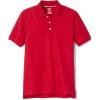 imageFrench Toast Boys Sleeve Pique Polo Shirt Standard ampamp HuskyRed