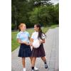 imageFrench Toast Girls TwoTab Pleated Scooter SkirtNavy  Red Plaid