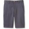 imageFrench Toast Boys Adjustable Waist Stretch Flat Front Shorts Standard ampamp Husky for School UniformGrey