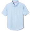 imageFrench Toast Boys Short Sleeve Oxford Dress Shirt Standard ampamp HuskyLight Blue