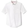 imageFrench Toast Boys Short Sleeve Oxford Dress Shirt Standard ampamp HuskyWhite