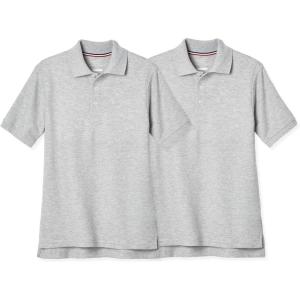 imageFrench Toast Boys 2Pack Short Sleeve Pique Polo ShirtGrey