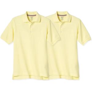 imageFrench Toast Boys 2Pack Short Sleeve Pique Polo ShirtYellow