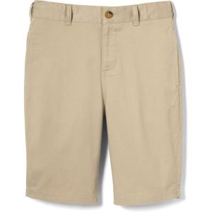 imageFrench Toast Boys Adjustable Waist Stretch Flat Front Shorts Standard ampamp Husky for School UniformKhaki
