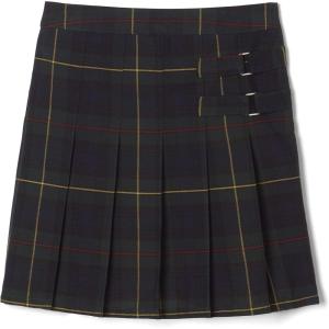 imageFrench Toast Girls TwoTab Pleated Scooter SkirtGreen Plaid