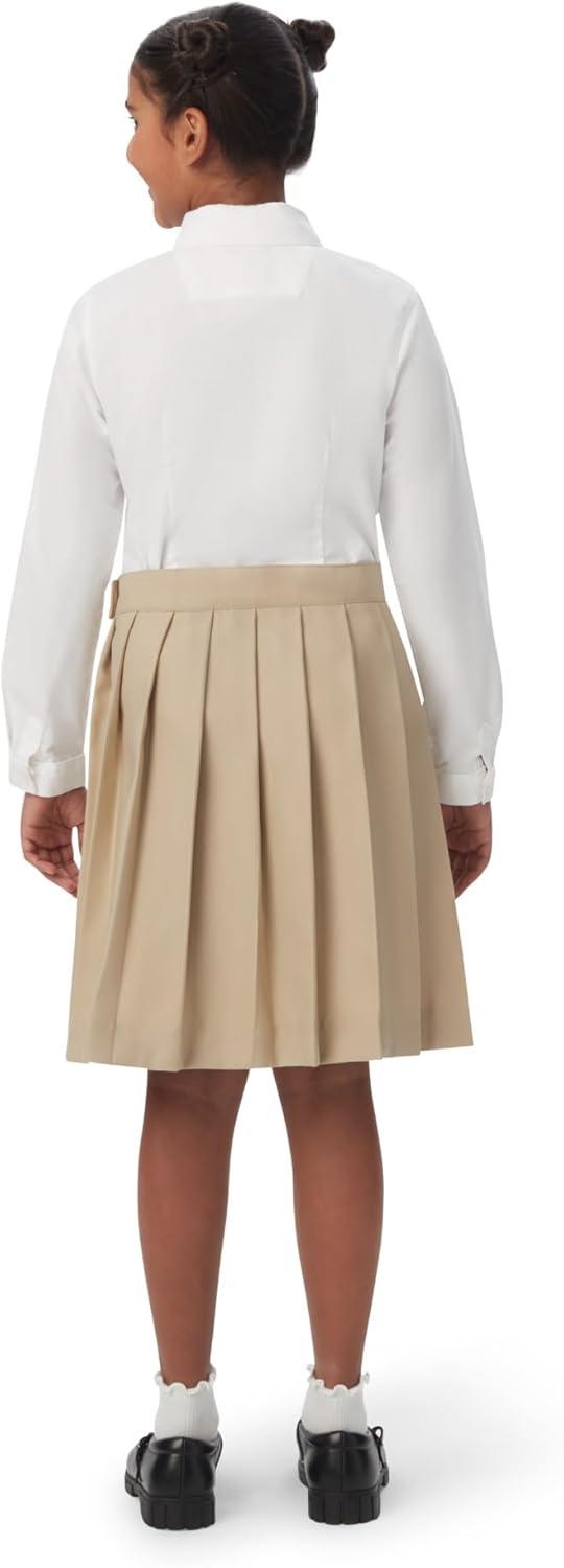 imageFrench Toast Girls Pleated SkirtKhaki
