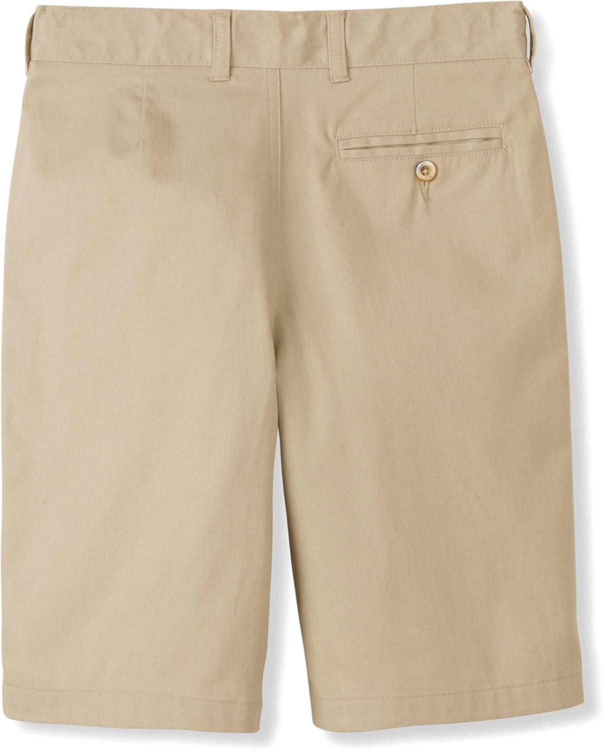 imageFrench Toast Boys Adjustable Waist Flat Front Short Khaki 14