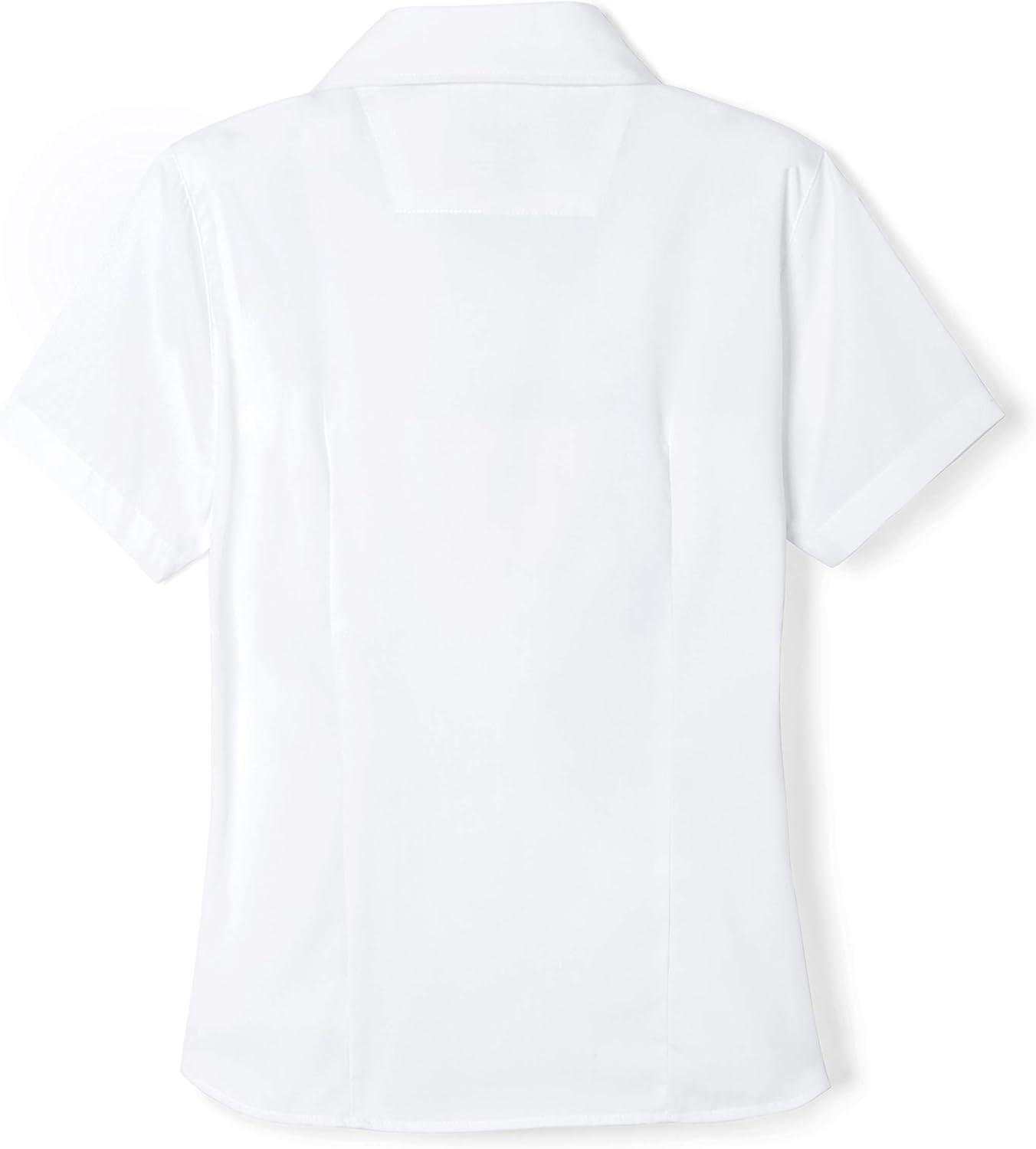 imageFrench Toast Girls Short Sleeve Pocket ShirtWhite