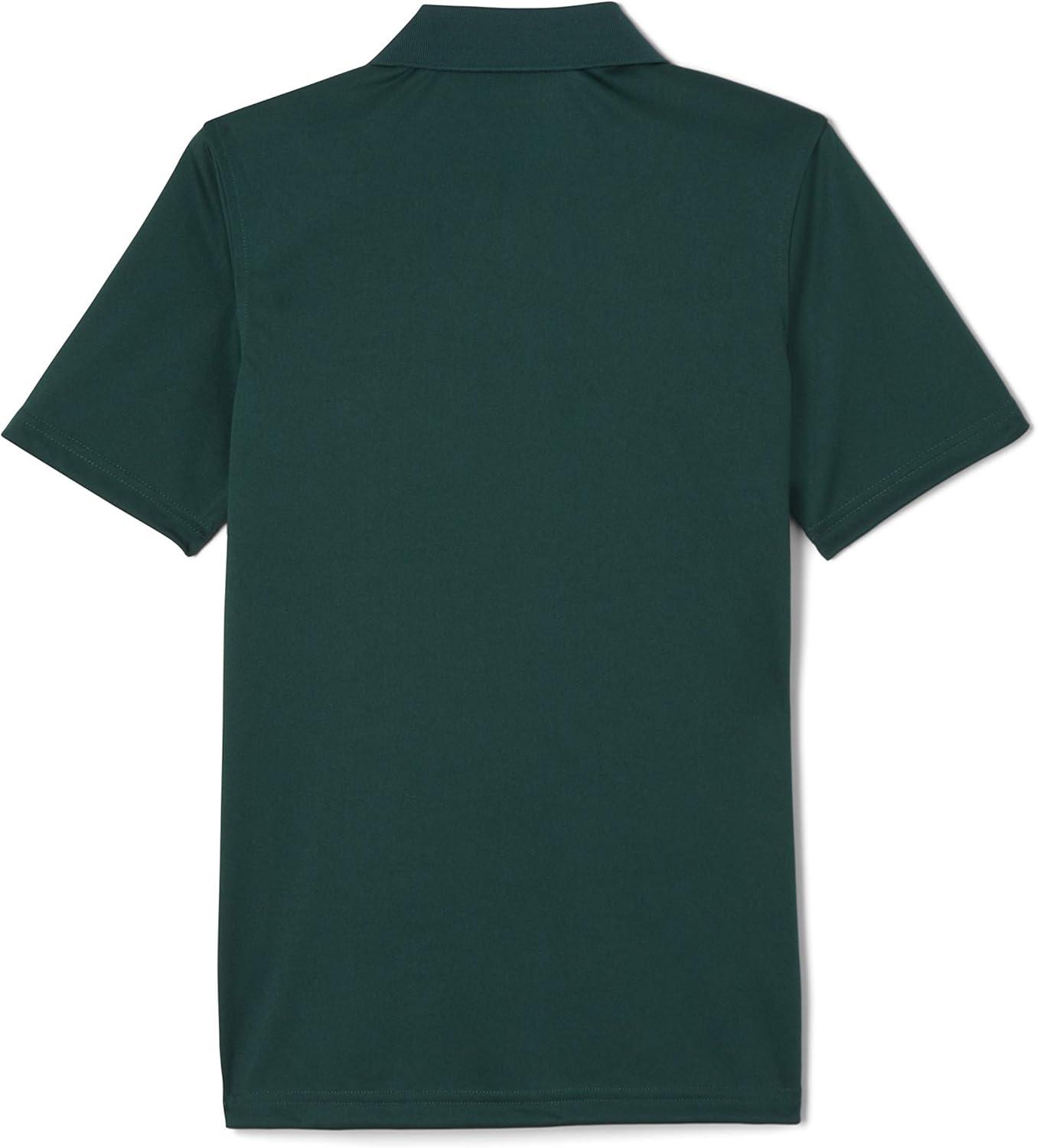 imageFrench Toast Kids Moisture Wicking Performance Sport Polo Short Sleeve ShirtHunter Green