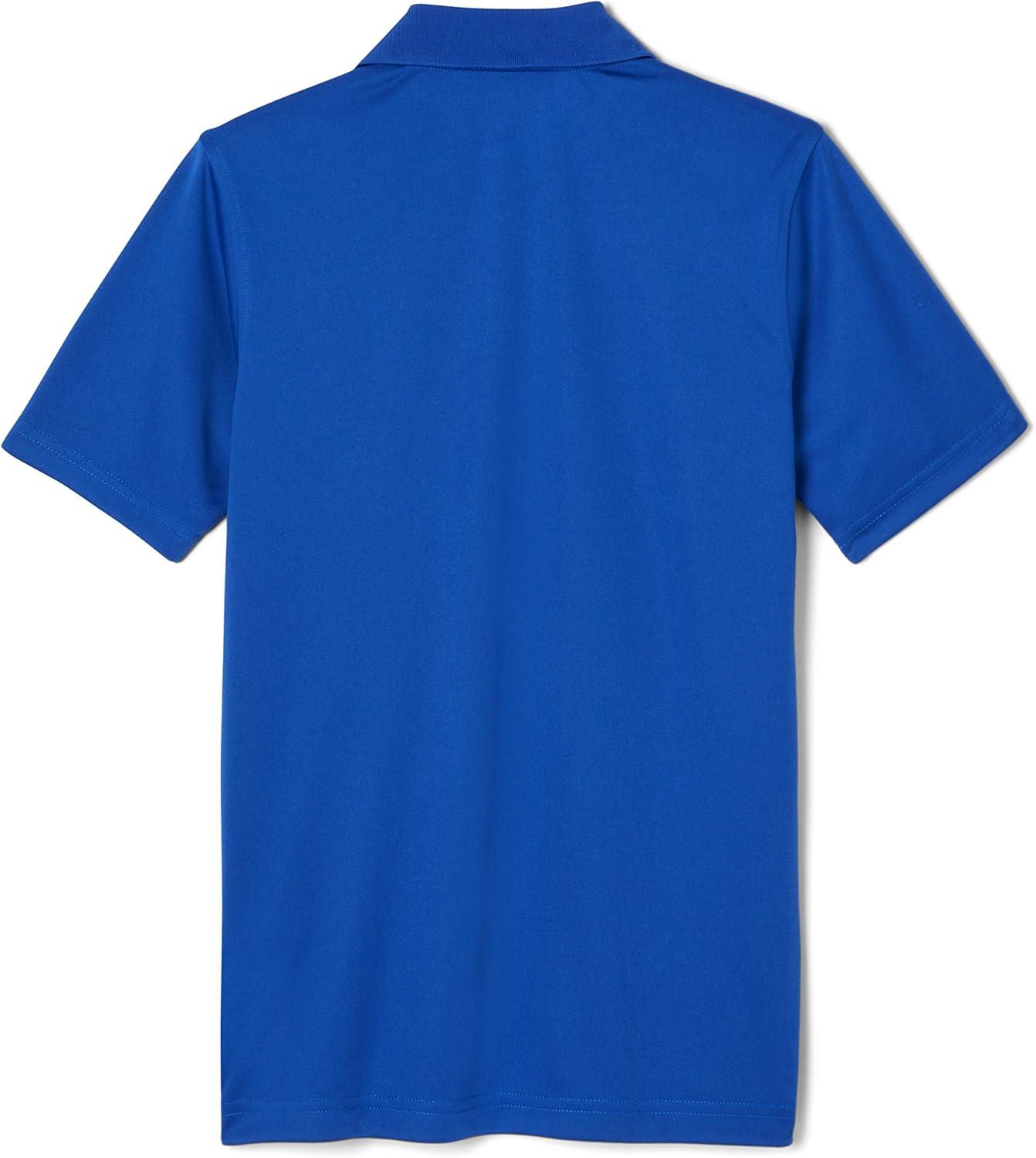 imageFrench Toast Kids Moisture Wicking Performance Sport Polo Short Sleeve ShirtRoyal Blue
