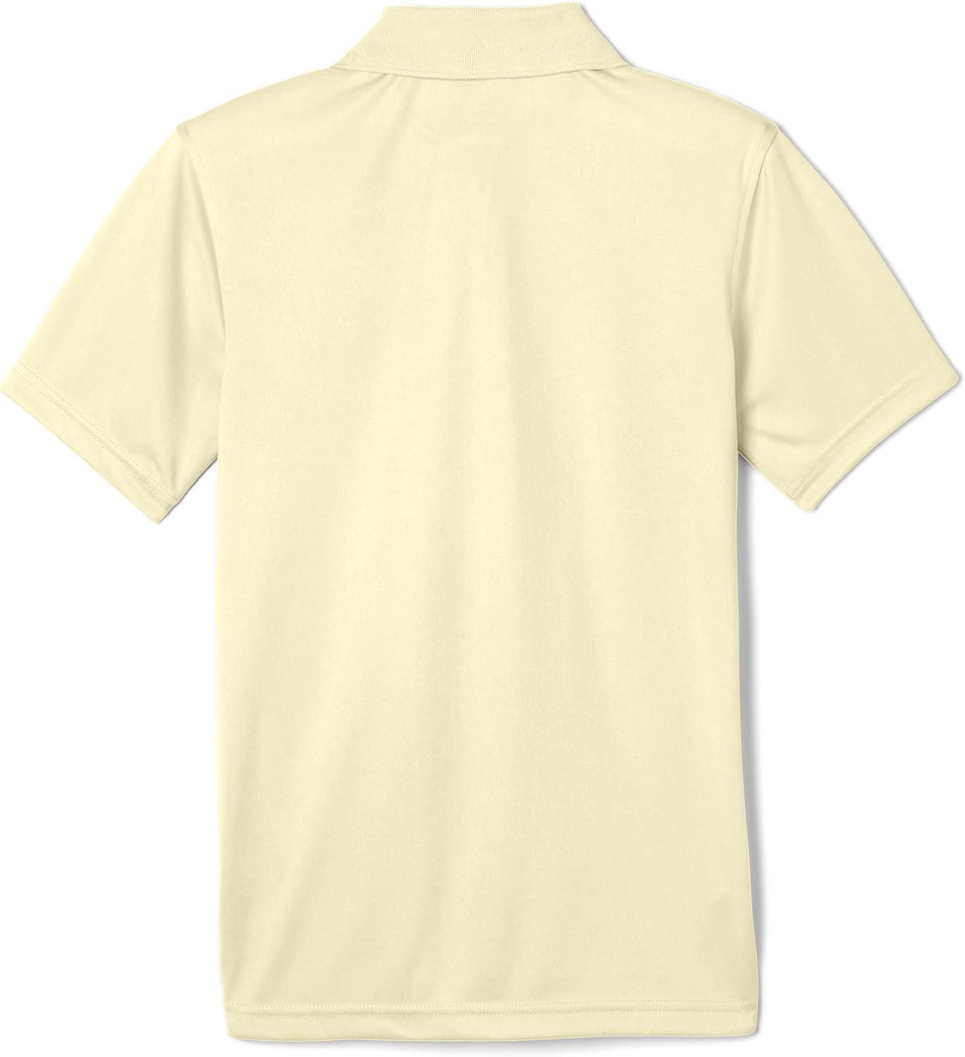 imageFrench Toast Kids Moisture Wicking Performance Sport Polo Short Sleeve ShirtYellow