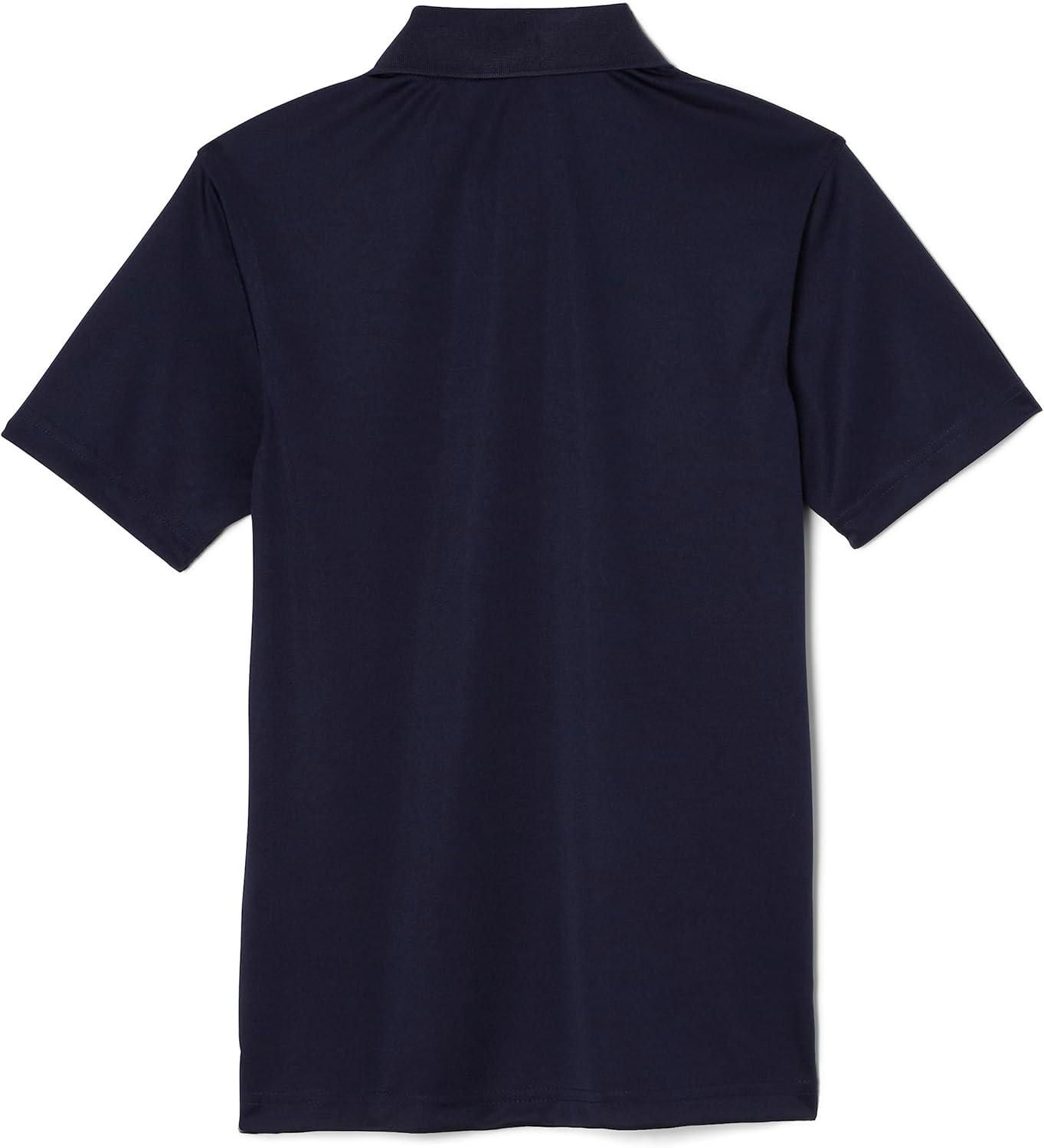 imageFrench Toast Moisture Wicking Performance Sport Polo Short Sleeve ShirtNavy