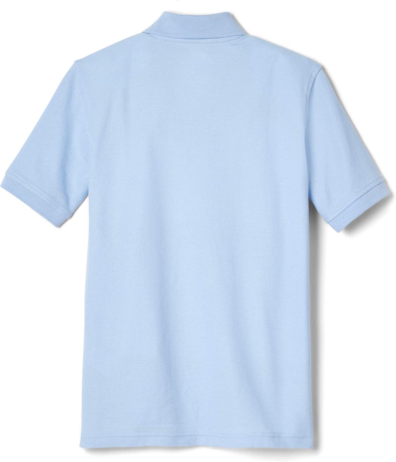imageFrench Toast Short Sleeve Pique Polo TShirtLight Blue