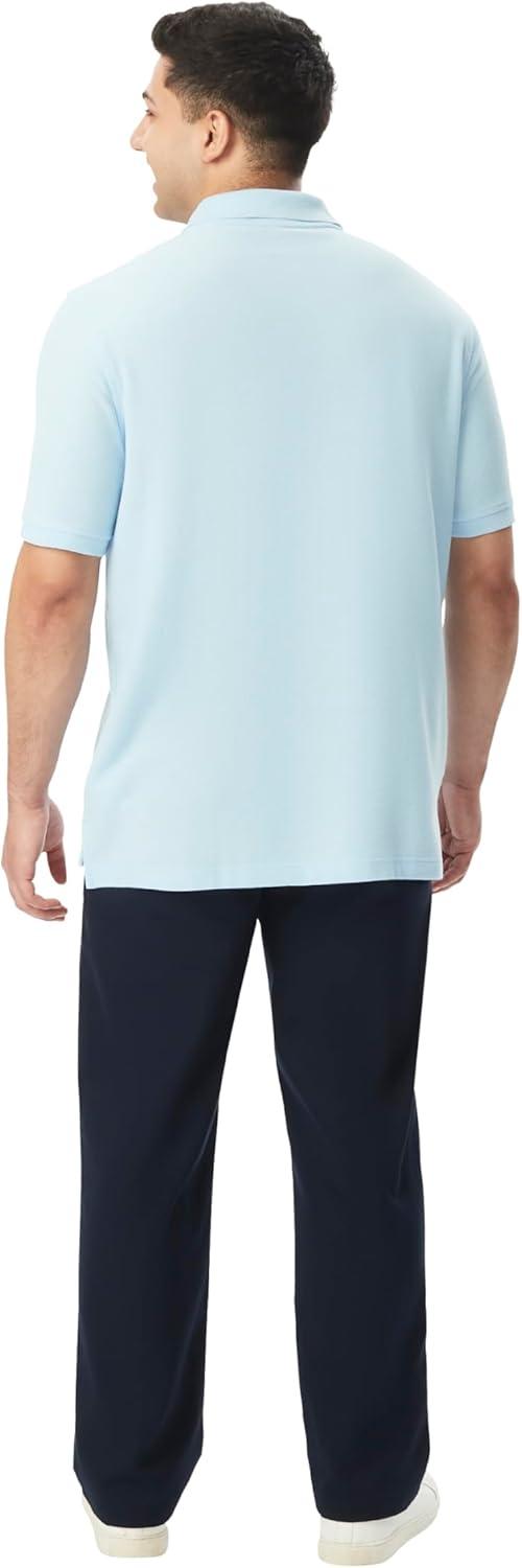 imageFrench Toast Short Sleeve Pique Polo TShirtLight Blue