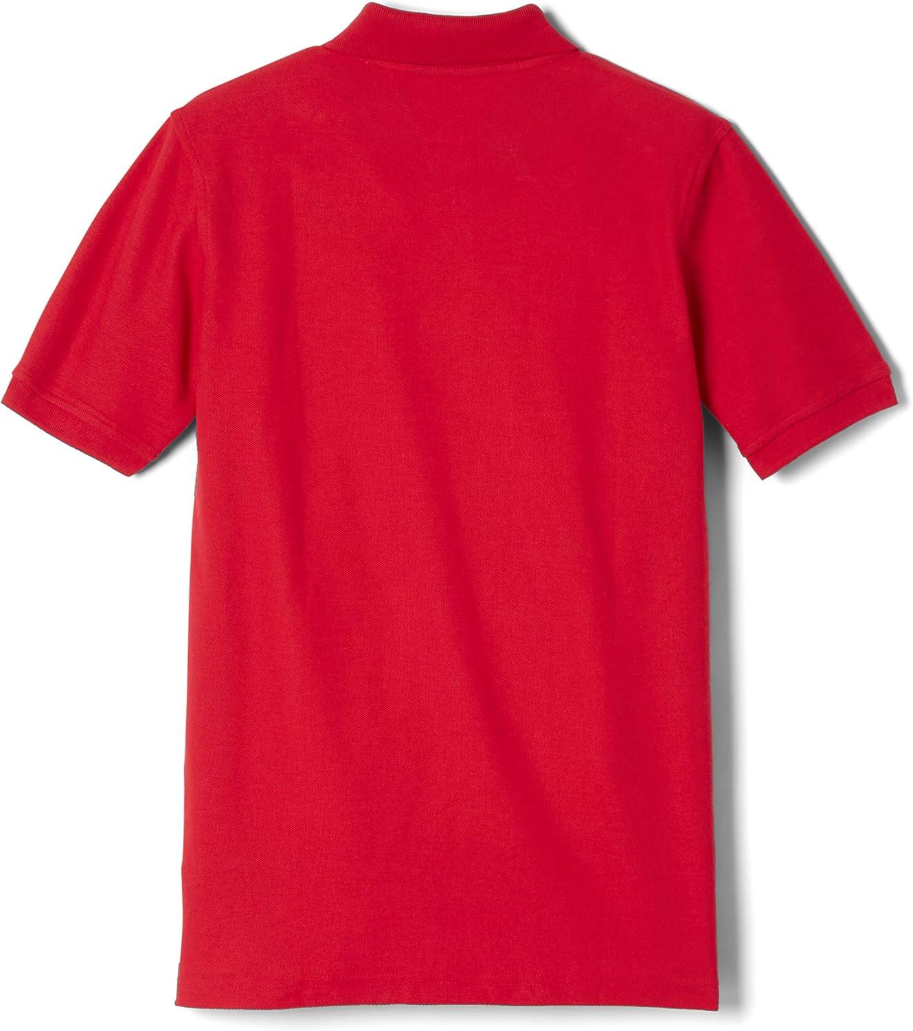 imageFrench Toast Short Sleeve Pique Polo TShirtRed