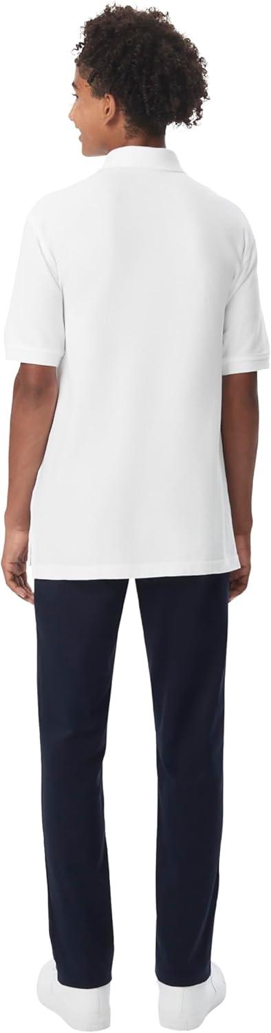 imageFrench Toast Short Sleeve Pique Polo TShirtWhite