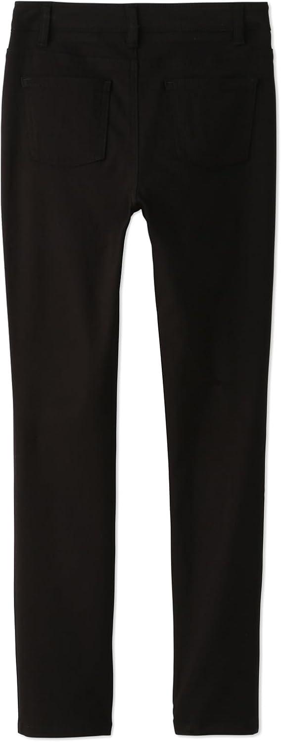 imageFrench Toast Womens Super Stretch Skinny Uniform Pants with PocketsBlack