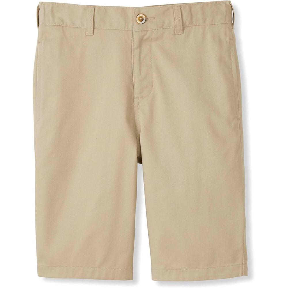 imageFrench Toast Boys Adjustable Waist Flat Front Short Khaki 14