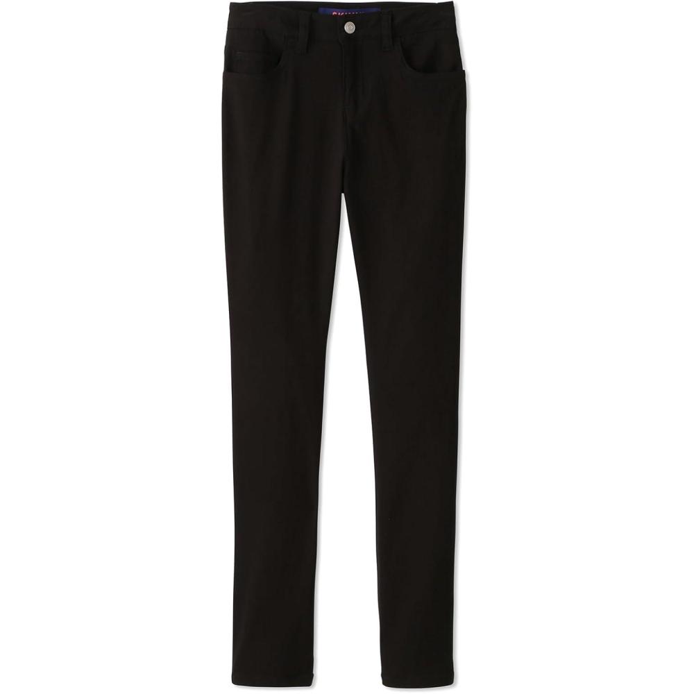 imageFrench Toast Womens Super Stretch Skinny Uniform Pants with PocketsBlack