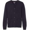 imageFrench Toast Girls AntiPill Crew Neck Cardigan SweaterNavy