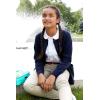 imageFrench Toast Girls AntiPill Crew Neck Cardigan SweaterNavy