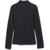 imageFrench Toast Girls Long Sleeve Interlock Polo with Picot Collar Standard ampamp PlusBlackBlack