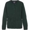 imageFrench Toast Girls AntiPill Crew Neck Cardigan SweaterHunter Green