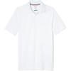 imageFrench Toast Moisture Wicking Performance Sport Polo Short Sleeve ShirtWhite