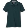imageFrench Toast Womens Short Sleeve Stretch Pique Polo ShirtGreen