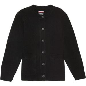 imageFrench Toast Girls AntiPill Crew Neck Cardigan SweaterBlack
