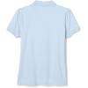 imageFrench Toast Girls Short Sleeve Ruffle PoloLight Blue