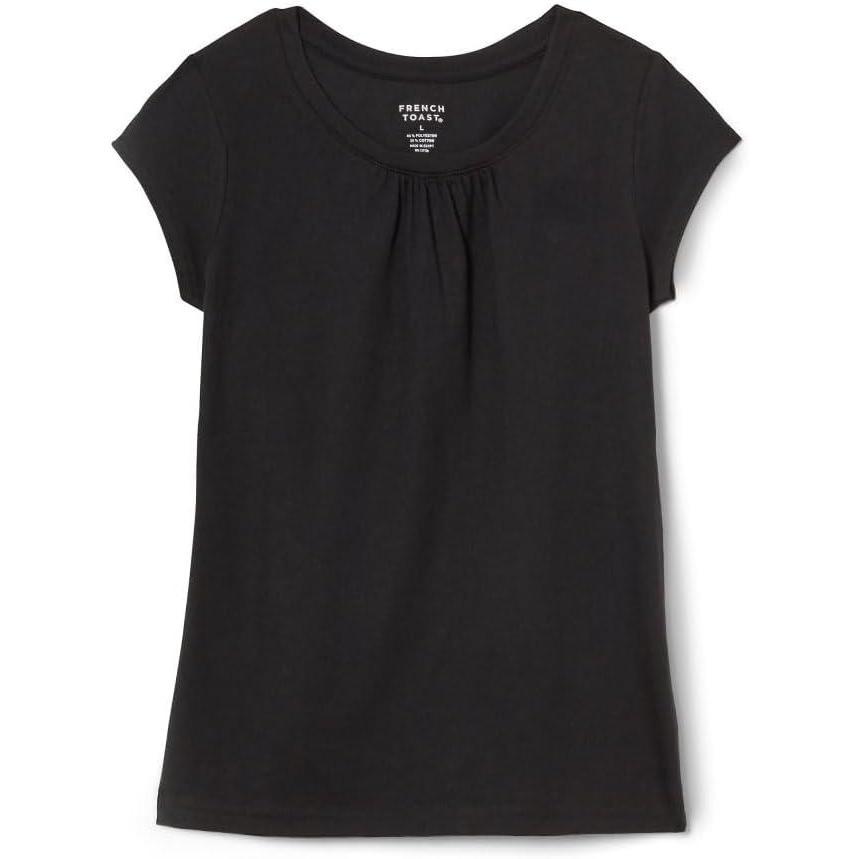 imageFrench Toast Girls Short Sleeve Crewneck TShirt TeeBlack