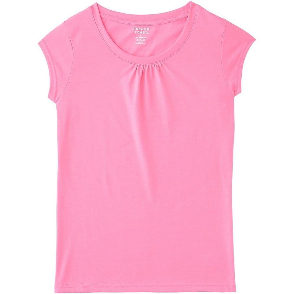 imageFrench Toast Girls Short Sleeve Crewneck TShirt TeePink Pizzazz Original