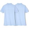 imageFrench Toast Girls 2 Pack Short Sleeve Stretch Piqu PoloLight Blue