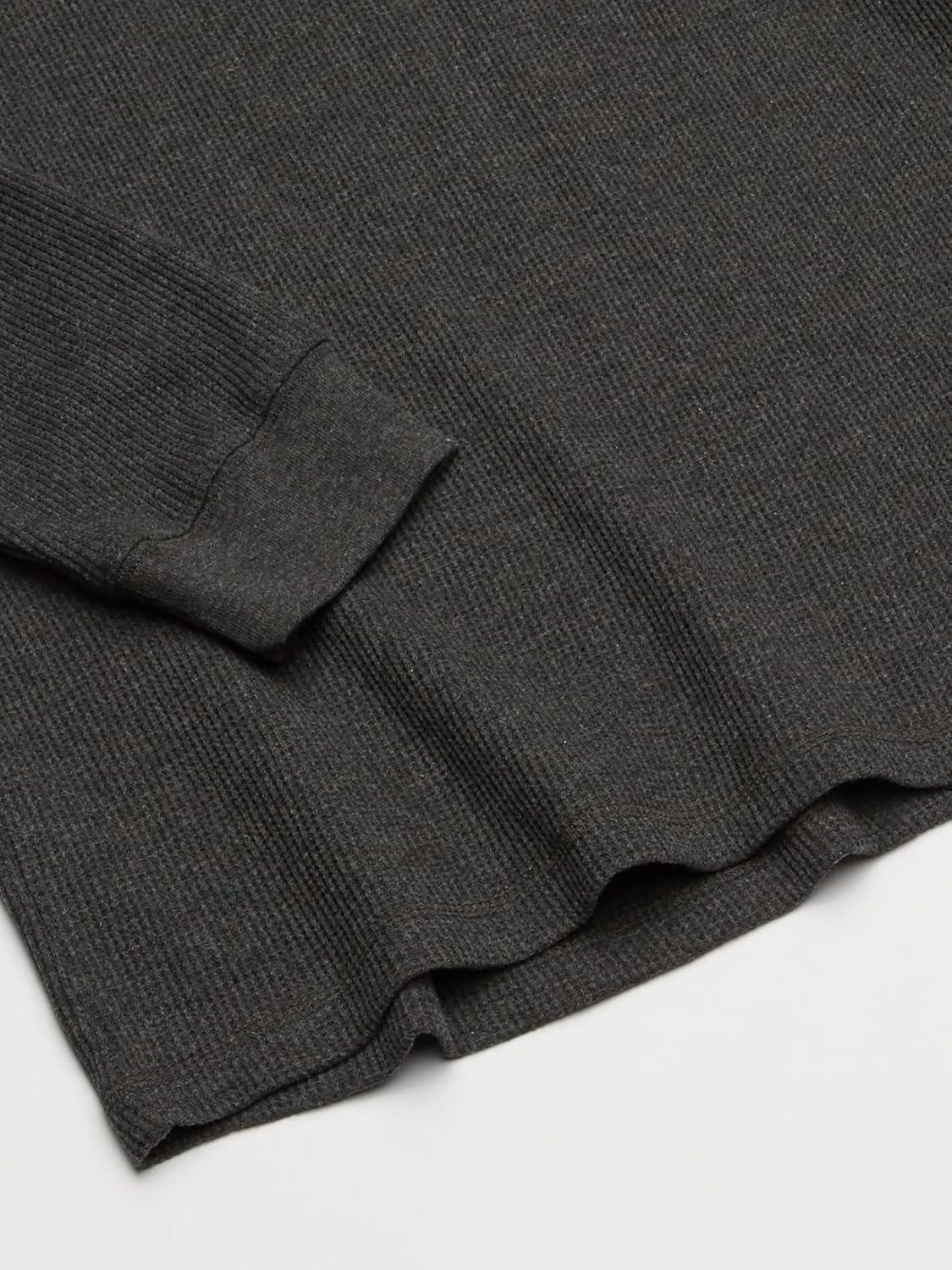 imageFrench Toast Boys Long Sleeve Thermal Waffle Tee TShirt WhiteCharcoal Heather F17