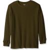 imageFrench Toast Boys Long Sleeve Thermal Waffle Tee TShirt WhiteIvy Green F17