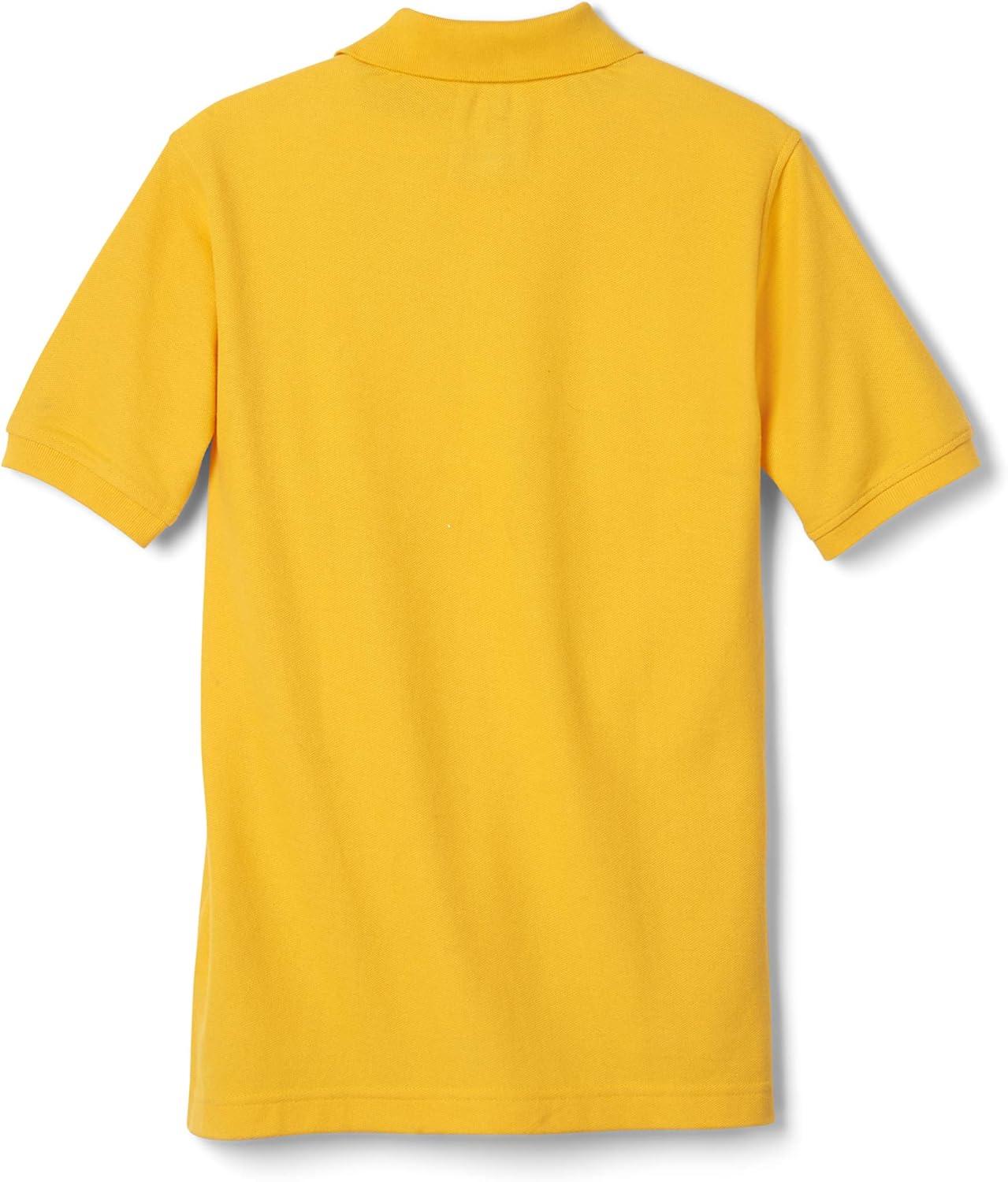 imageFrench Toast Kids Pique Polo Standard ampamp HuskyGold