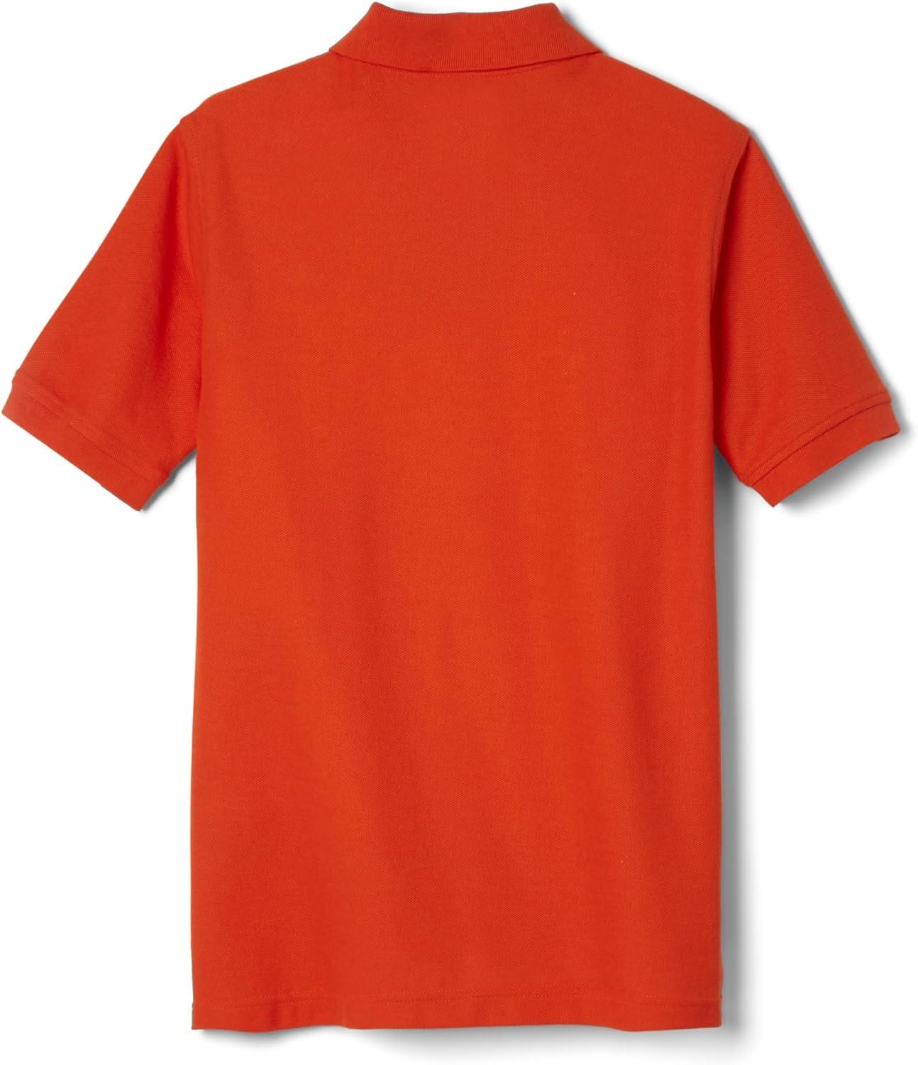 imageFrench Toast Kids Pique Polo Standard ampamp HuskyOrange