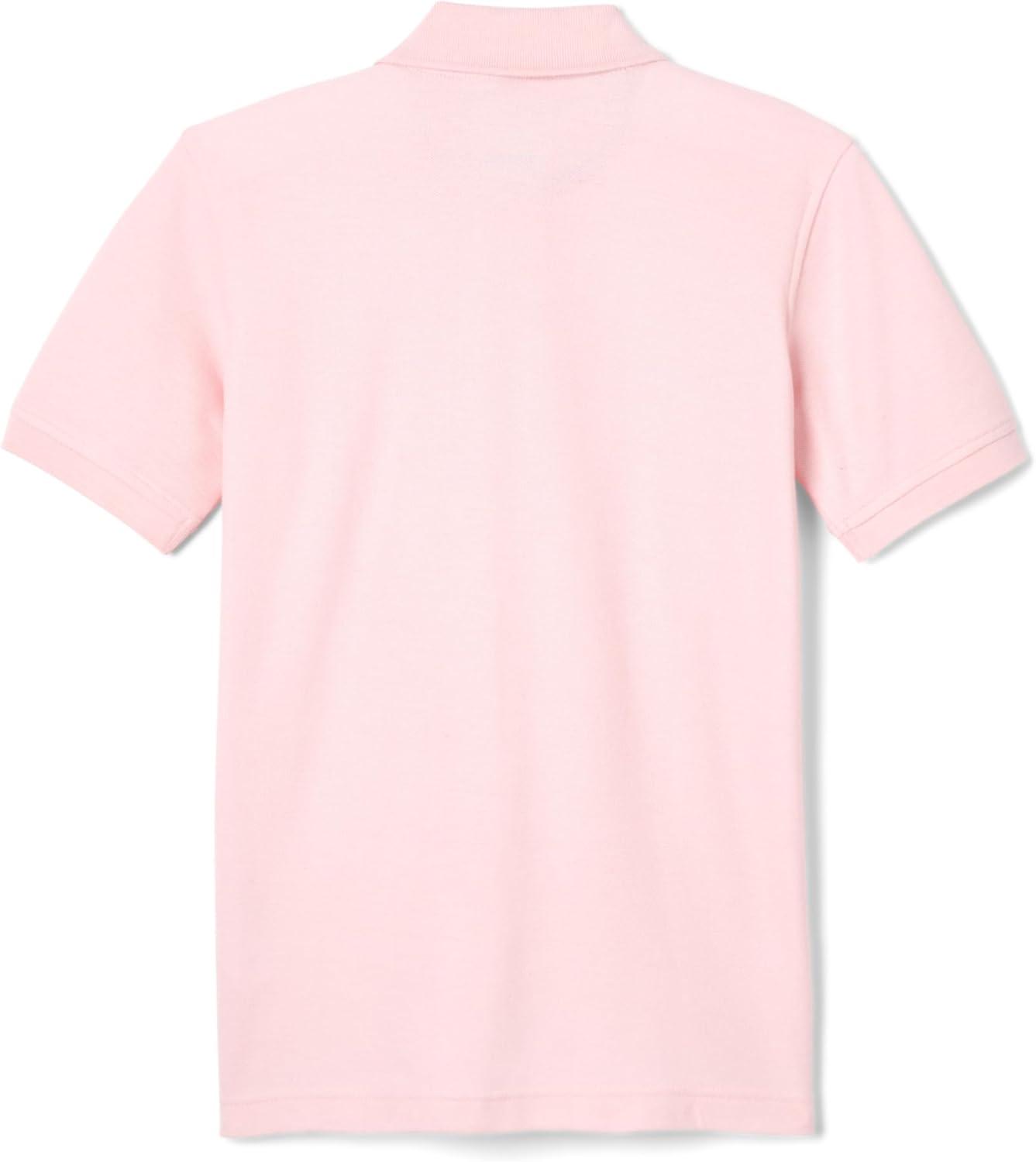 imageFrench Toast Kids Pique Polo Standard ampamp HuskyPink